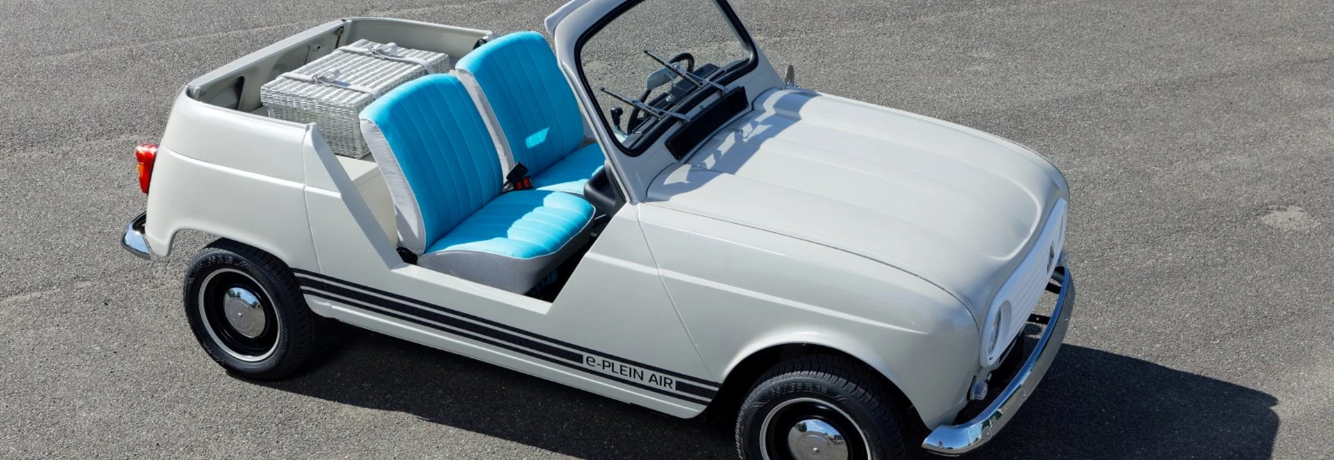 Renault unveils retro classic model with electric underpinnings